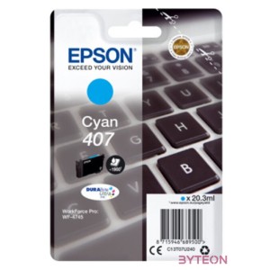 Epson WF-4745 tintapatron 1 dB Eredeti Nagy (XL) kapacitású Cián