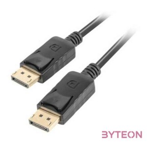 Lanberg CA-DPDP-10CC-0030-BK DisplayPort kábel 3 M Fekete