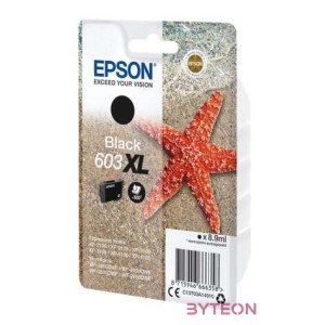 Epson C13T03A14010 tintapatron 1 dB Eredeti Nagy (XL) kapacitású Fekete