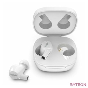 Belkin AUC004BTWH fejhallgató és headset True Wireless Stereo (TWS) Hallójárati Bluetooth Fehér
