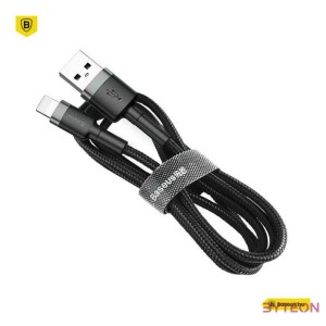 Baseus CALKLF-CG1 USB kábel 2 M USB A Szürke, Fekete