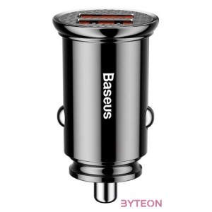 Baseus Circular Plastic Fekete Szabadtéri