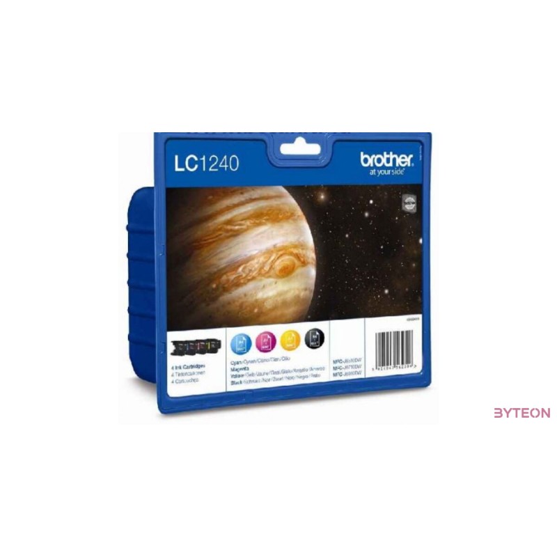 Brother LC1240 - 3 szín + fekete készlet (C/M/Y/BK)