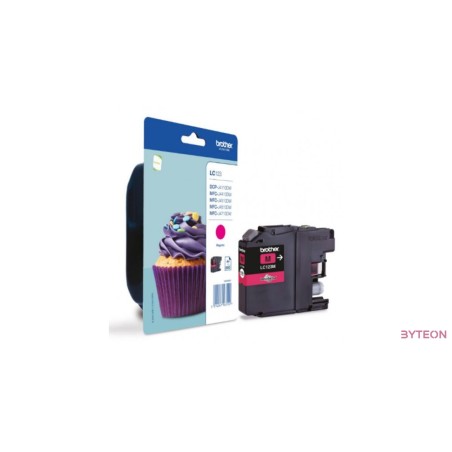 Brother LC123M - Bíbor