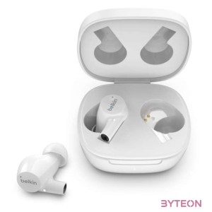 Belkin AUC004BTWH fejhallgató és headset True Wireless Stereo (TWS) Hallójárati Bluetooth Fehér