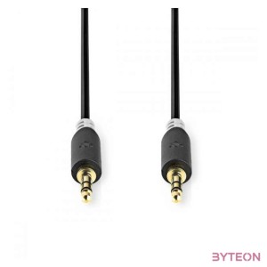 Nedis CABW22000AT100 audio kábel 3.5mm Antracit