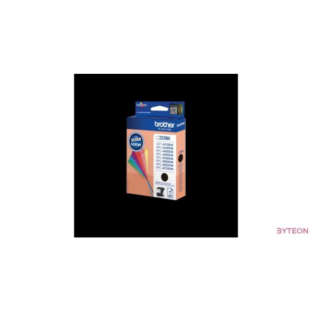 Brother LC223BK - Fekete