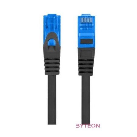 Lanberg PCF6A-10CC-0150-BK hálózati kábel Fekete 1,5 M Cat6a S,FTP (S-STP)