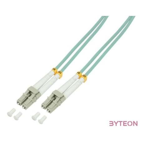 LogiLink 10m, LC - LC száloptikás kábel OM3 Kék