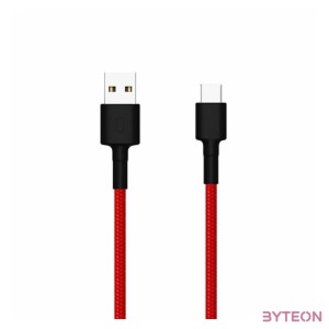 Xiaomi SJV4110GL USB kábel 1 M USB A USB C Fekete, Vörös