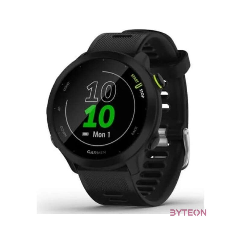 Garmin Forerunner 55 sportóra Bluetooth 208 x 208 pixelek Fekete