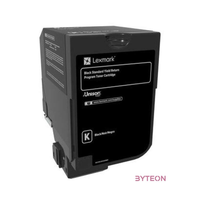 Lexmark 74C2SK0 festékkazetta Eredeti Fekete 1 dB