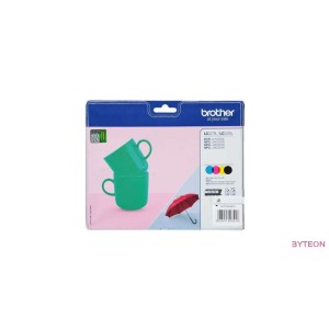 Brother LC227XL - 3 szín + fekete készlet, nagy kapacitású (C/M/Y/BK)