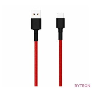 Xiaomi SJV4110GL USB kábel 1 M USB A USB C Fekete, Vörös