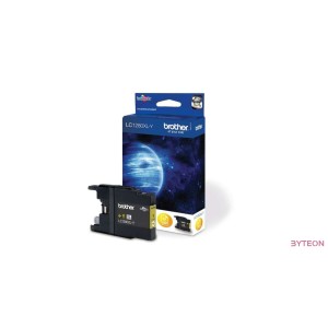 Brother LC1280XLY - Sárga, nagy kapacitású