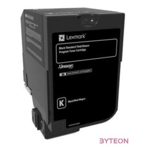 Lexmark 74C2SK0 festékkazetta Eredeti Fekete 1 dB