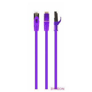 Gembird PP6A-LSZHCU-V-3M hálózati kábel Lila Cat6a S,FTP (S-STP)