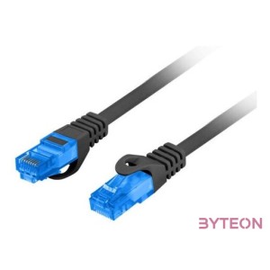 Lanberg PCF6A-10CC-0150-BK hálózati kábel Fekete 1,5 M Cat6a S,FTP (S-STP)