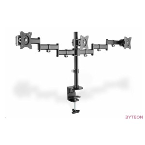 Digitus DA-90362 asztali TV konzol 68,6 cm (27) Rögzítőelemes Fekete