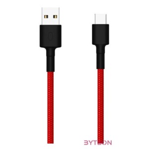 Xiaomi SJV4110GL USB kábel 1 M USB A USB C Fekete, Vörös