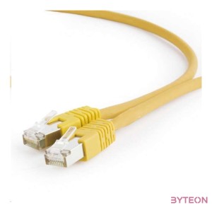 Gembird PP6A-LSZHCU-Y-2M hálózati kábel Sárga Cat6 S,FTP (S-STP)
