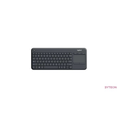 Logitech K400 Plus Touch (ENG, Vez.nélküli) - Fekete