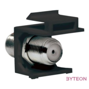 LogiLink NK0018B vezeték csatlakozó F-Type Fekete