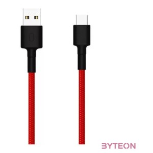 Xiaomi SJV4110GL USB kábel 1 M USB A USB C Fekete, Vörös