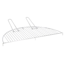 BBQ grill rács félkör alakú, 52 cm átmérőjű