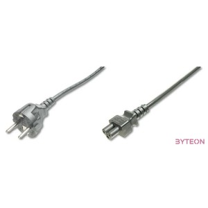 Digitus AK-440103-018-S tápkábel Fekete 1,8 M CEE7,7 C5 csatlakozó