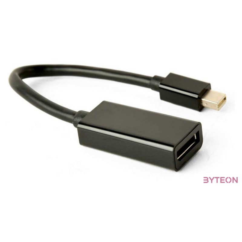 Gembird A-mDPM-DPF4K-01 0,15 M Mini DisplayPort DisplayPort Fekete