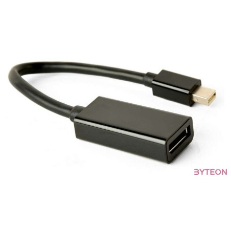 Gembird A-mDPM-DPF4K-01 0,15 M Mini DisplayPort DisplayPort Fekete