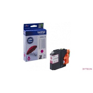 Brother LC225XLM - Bíbor, nagy kapacitású
