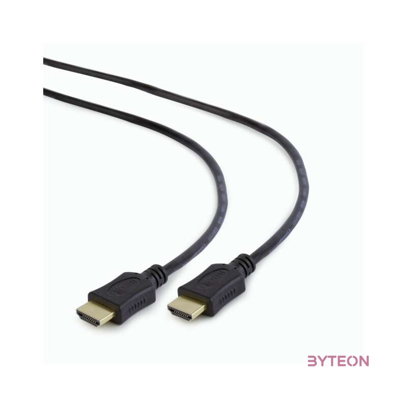 Gembird CC-HDMI4L-0.5M HDMI kábel 0,5 M HDMI A-típus (Standard) Fekete