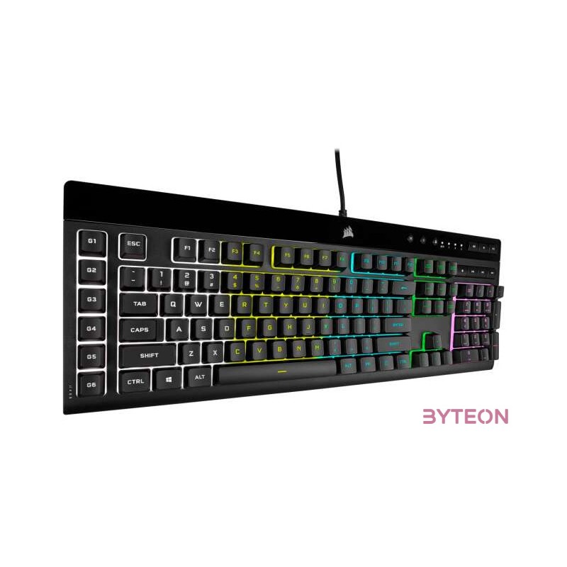 Corsair K55 RGB PRO billentyűzet USB QWERTY Angol Fekete