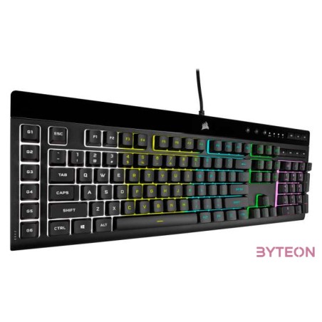 Corsair K55 RGB PRO billentyűzet USB QWERTY Angol Fekete