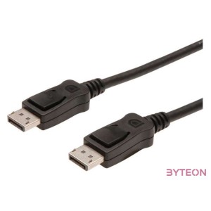 Digitus AK-340103-030-S video átalakító kábel 3 M DisplayPort Fekete