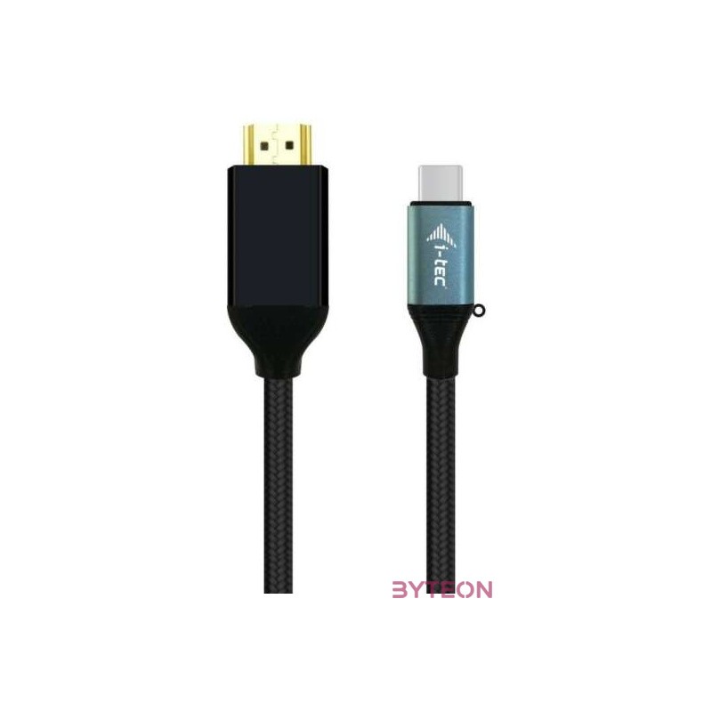 i-tec C31CBLHDMI60HZ video átalakító kábel 1,5 M USB C-típus HDMI Fekete