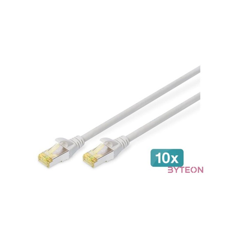 ASSMANN Electronic CAT6A S,FTP hálózati kábel Szürke 3 M S,FTP (S-STP)