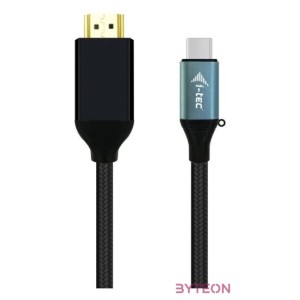 i-tec C31CBLHDMI60HZ video átalakító kábel 1,5 M USB C-típus HDMI Fekete