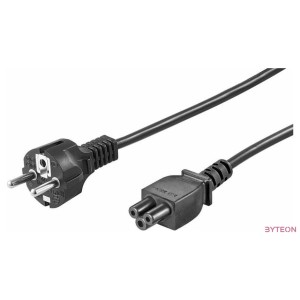 Digitus AK-440103-018-S tápkábel Fekete 1,8 M CEE7,7 C5 csatlakozó