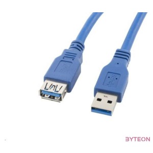 Lanberg CA-US3E-10CC-0018-B USB kábel 1,8 M USB A Kék
