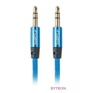 Lanberg CA-MJMJ-10CU-0020-BL audio kábel 2 M 3.5mm Kék