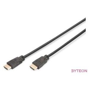 Digitus DK-330123-050-S HDMI kábel 5 M HDMI A-típus (Standard) Fekete
