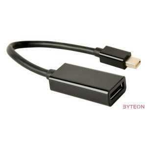 Gembird A-mDPM-DPF4K-01 0,15 M Mini DisplayPort DisplayPort Fekete