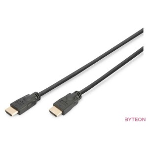Digitus DK-330123-050-S HDMI kábel 5 M HDMI A-típus (Standard) Fekete