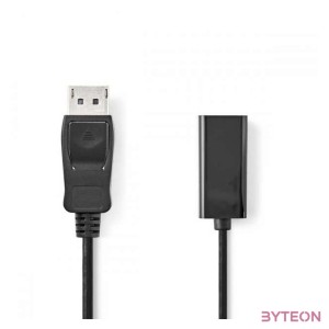 Nedis CCGB37150BK02 video átalakító kábel 0,2 M DisplayPort HDMI A-típus (Standard) Fekete
