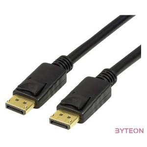 LogiLink CV0121 DisplayPort kábel 3 M Fekete