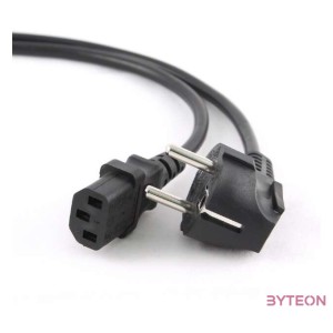 Gembird PC-186-VDE tápkábel Fekete 1,8 M