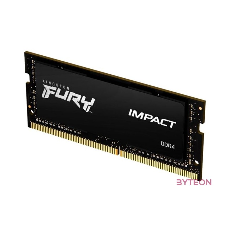 Kingston Technology FURY Impact memóriamodul 8 GB 1 x 8 GB DDR4 3200 Mhz